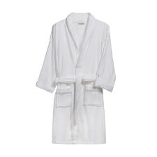 Roup�o feminino 100% algod�o Trussardi Am�lia GG branco e nocciola