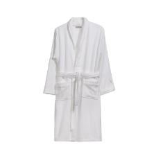 Roup�o 100% Algod�o Masculino M Trussardi Barone Branco e Marrom