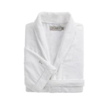 Roup�o 100% Algod�o Masculino M Trussardi Barone Branco e Marrom