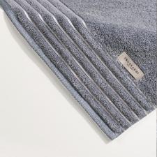 Toalha de rosto Trussardi Palladio 48cmx80cm em algod�o Azzuro e Branco
