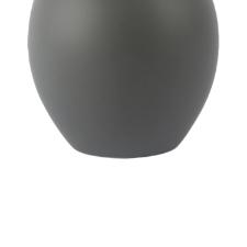 Vaso em cer�mica L'Hermitage Alent 15x20cm preto