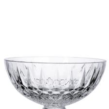 Jogo de sobremesa em vidro L'Hermitage Suivante 7 pe�as incolor