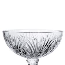 Jogo de sobremesa em vidro L'Hermitage Dernier 7 pe�as incolor