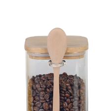 Porta mantimento em vidro com tampa e colher bambu Dynasty 1,1 litro