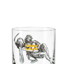 Copo wisk em cristal Bohemia Zodiac Aqu�rio 280ml