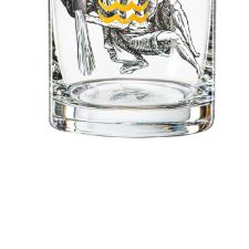 Copo wisk em cristal Bohemia Zodiac Aqu�rio 280ml