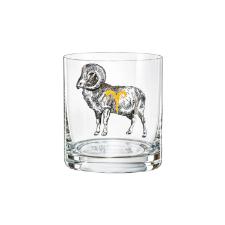 Copo wisk em cristal Bohemia Zodiac Aries 280ml