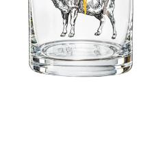 Copo wisk em cristal Bohemia Zodiac Aries 280ml