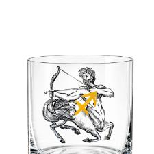 Copo wisk em cristal Bohemia Zodiac Sargit�rio 280ml