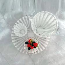 Jarra com tampa em bio pl�stico Guzzini Dolcevita P�rola 1,7 litro