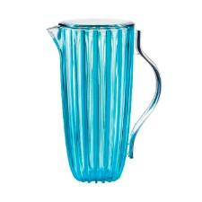 Jarra com tampa em bio pl�stico Guzzini Dolcevita Turquesa 1,7 litro