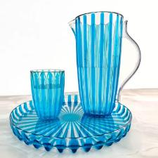 Jarra com tampa em bio pl�stico Guzzini Dolcevita Turquesa 1,7 litro