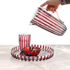 Jarra com tampa em bio pl�stico Guzzini Dolcevita Ametista 1,7 litro