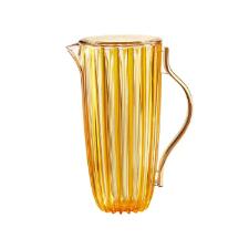 Jarra com tampa em bio pl�stico Guzzini Dolcevita �mbar 1,7 litro