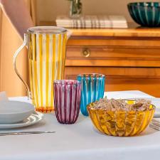 Jarra com tampa em bio pl�stico Guzzini Dolcevita �mbar 1,7 litro