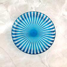 Bandeja redonda para servir em bio pl�stico Guzzini Dolcevita 31x3,5cm turquesa