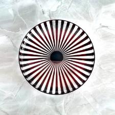 Bandeja redonda para servir em bio pl�stico Guzzini Dolcevita 31x3,5cm ametista