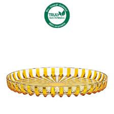 Bandeja redonda para servir em bio pl�stico Guzzini Dolcevita 31x3,5cm �mbar