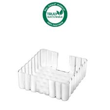 Porta-guardanapo quadrado em bio pl�stico Guzzini Dolcevita 19,6x8,4cm p�rola