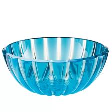 Saladeira bowl em bio pl�stico Guzzini Dolcevita 25cm turquesa