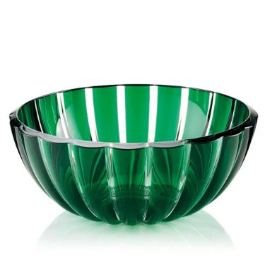 Saladeira bowl em bio pl�stico Guzzini Dolcevita 25cm esmeralda