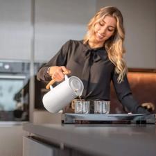 Garrafa t�rmica Guzzini Riviera 1 litro branca