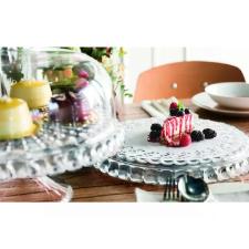 Prato para bolo com p� em pl�stico SMMA Guzzini Tiffany 30x27cm