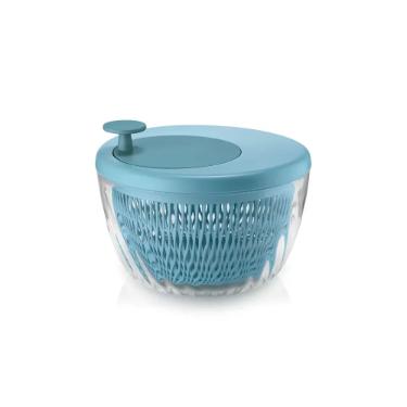 Centr�fuga para salada Guzzini Spin&Store 4 litros azul fosco