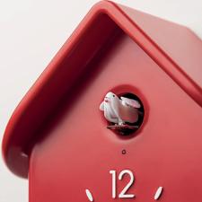 Rel�gio com p�ndulo Guzzini Home QQ Cuco branco