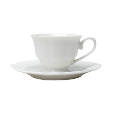 Jogo de x�caras de caf� em porcelana Wolff Maldivas 6 pe�as 80ml branca