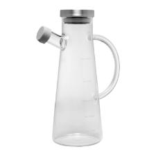 Galheteiro de Vidro borosilicato com tampa de Metal Wolff Slim 500ml