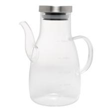 Galheteiro de Vidro borosilicato com tampa de Metal Wolff Bold 500ml
