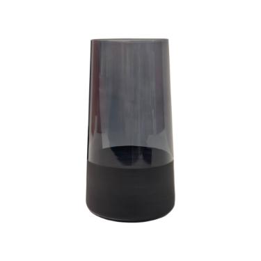 Copo em vidro Copa&Cia Duo 540ml preto