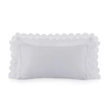 Fronha avulsa King 50x90cm 100% Algod�o Eg�pcio Romanza Branco