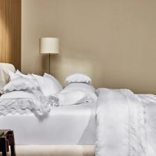 Fronha avulsa King 50x90cm 100% Algod�o Eg�pcio Romanza Branco