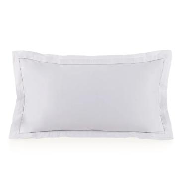 Fronha Padr�o 50x90cm 100% Algod�o Eg�pcio Trussardi Doppio Branco
