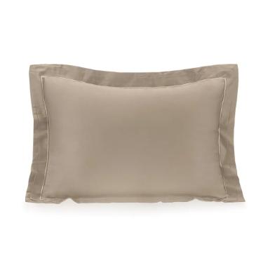 Fronha Padr�o 50x70cm 100% Algod�o Eg�pcio Trussardi Doppio Nocciola