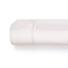 Len�ol com el�stico Trussardi Grasso cetim 300 fios queen 160x200x40cm branco