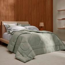 Edredom Trussardi Grasso cetim 300 Fios casal 220x270cm pistacchio