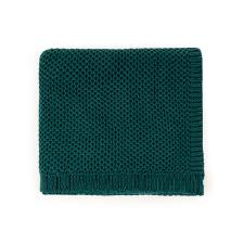 Peseira tricot em algod�o Trussardi Volastra 80x220cm alberi