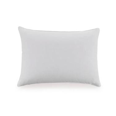 Travesseiro em algod�o Trussardi C�mara Dupla 50cm x 90cm branco