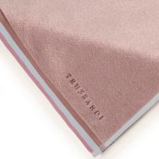 Toalha banh�o em algod�o Trussardi Montello 86x160cm soft ros� e rosa