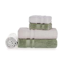 Jogo de Banho Gigante 5 Pe�as 100% Algod�o Trussardi Lorenzi 86x150cm Pistacchio e Gelo