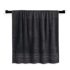 Toalha de banho Trussardi Lecce em algod�o 86x150cm chumbo