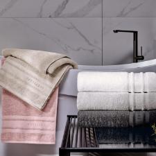 Toalha de banho Trussardi Lecce em algod�o 86x150cm chumbo