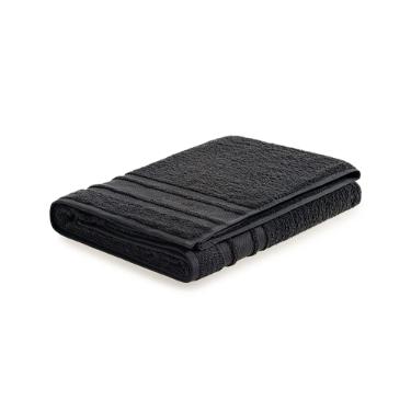 Toalha de rosto Trussardi Lecce em algod�o 48x80cm chumbo