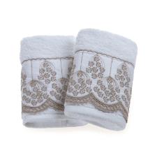 Jogo dois lavabos 100% algod�o Trussardi Raffinato Branco