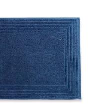 Toalha de piso Trussardi Linee em algod�o 48x80cm adri�tico