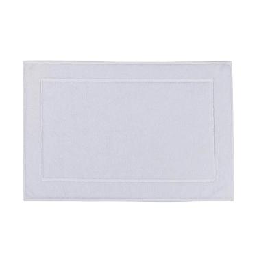 Toalha de piso Trussardi Stare em algod�o 86x60cm branco