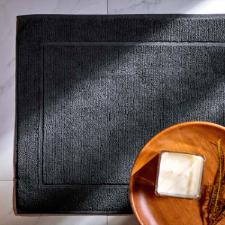 Toalha de piso Trussardi Stare em algod�o 86x60cm gelo